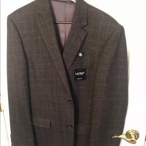 Ralph Lauren Charcoal Slim Fit Sports Jacket 40L